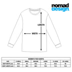 Nomad Design Womens Tech Fishing Shirt - Coral Swell